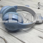 Бездротові навушники LED з вушками CAT STN-28 PRO блакитні